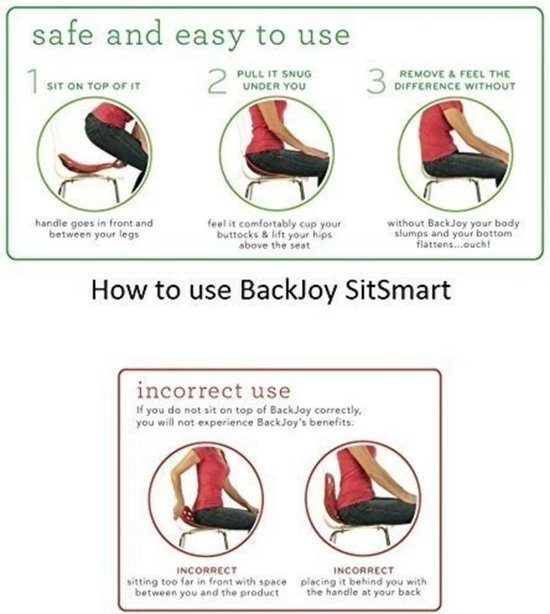 BackJoy Posture+ Rood