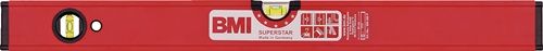 BMI Waterpas | 200 cm | aluminium rood | ± 0,5 mm/m met magneet | 1 stuk - 696200 PMS