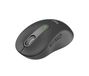 Logitech Signature Souris sans fil - Graphite - Bluetooth - Clics silencieux - 4000 DPI - Bureau