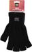 Apollo gants sans doigts thermiques - noir - adultes - gants tricotés chauds - sans doigts XXL