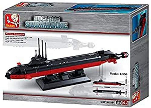 Sluban M38-B0391 - Atom onderzeeër - Bouwdoos - Oorlogsschepen