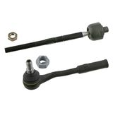 febi bilstein 23137 spoorstang met eindstuk en borgmoer, 1 stuk | Compatibel met: MERCEDES-BENZ S-CLASS, S-CLASS Coupe, SL
