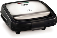 Tefal Croc Time SM193D Tosti-ijzer - Zwart/RVS