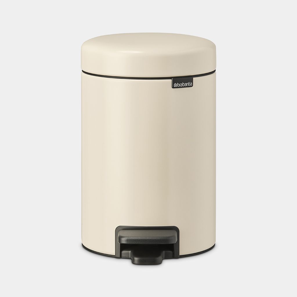 Brabantia NewIcon Prullenbak - 3 liter - Soft Beige