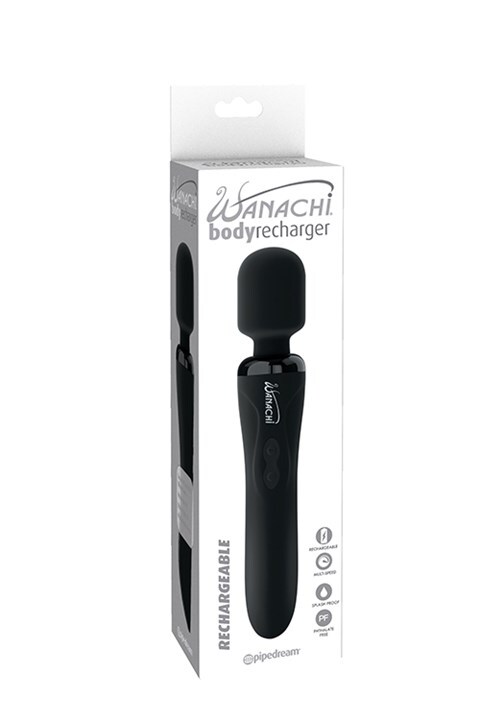 Pipedream Wanachi body massager Kleur: Zwart