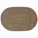VidaXL Vloerkleden zwart 100 x 152 cm jute