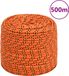 vidaXL Boottouw 6 mm 500 m polypropyleen oranje