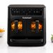 Cuisinart Tri Zone 13,6 L Airfryer & Oven - 3 zones Heteluchtfriteuse (2x4,3 L + 5 L) - 9 functies - Sync Cooking - PFAS-vrije keramische coating – 3000W - Zwart