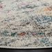 Safavieh Bohemian Indoor Hand Tufted Abstract Collection, ABT340, in Ivory / Charcoal, 60 X 91 cm