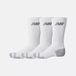 New Balance Chaussettes Performance Cushioned Crew Pack De 3 - Blanc, pointure 35-38