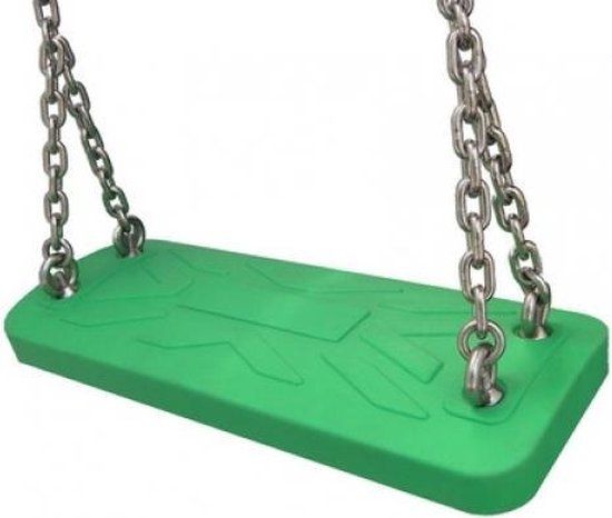 Intergard Rubberen schommel 45x16x4cm professioneel groen voor openbare speeltoestellen