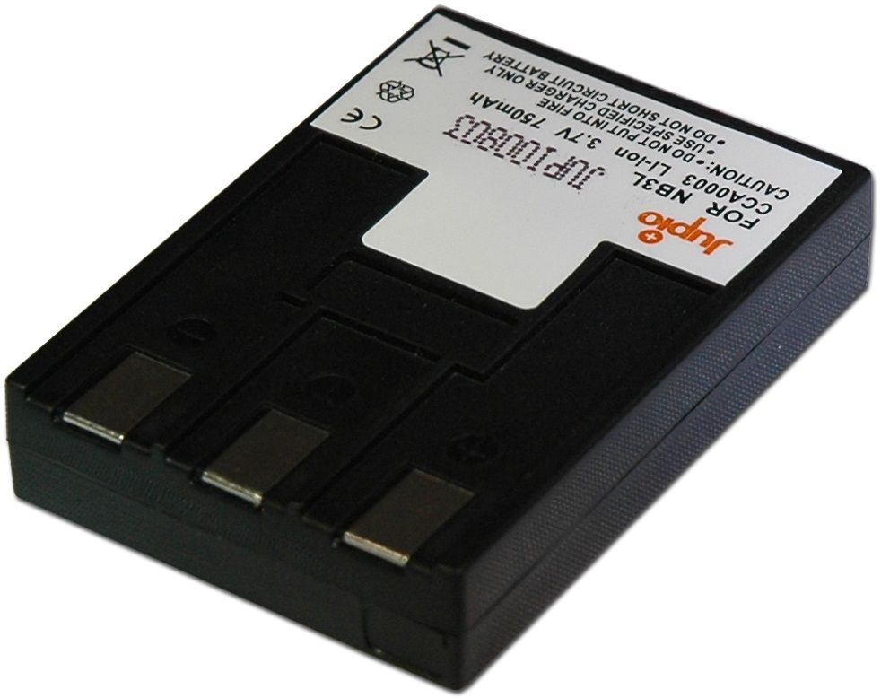 Jupio CCA0003 - Camera Accu - Li-Ion - 750 mAh - 3,7 volt - PowerShot SD550