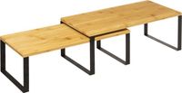 5five Five® Bamboe rekje keukenkast Five® - Blackwood - Hout & zwart - Stapelbaar | Uitschuifbaar