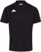 Kappa Telese Rugbyshirt Zwart Polyester Korte Mouw 4XL Heren