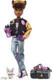 Monster High Loup Garou Figurine - Histoires d'horreur - Avec Bouledogue Français - 28,6 cm - Multicolore