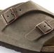 Birkenstock Pantoufle Zürich BS 050463 Taupe Suède Smal