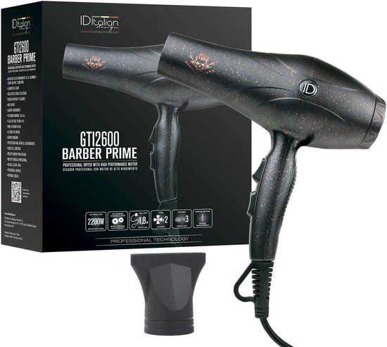 Italian Design Barber Prime Professionele Föhn 2300W