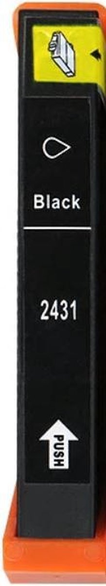InktDL Compatible inktcartridge voor Epson 24XL | Zwart (T2431)