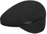 Kangol Wool 504 Earlap Baret Zwart S