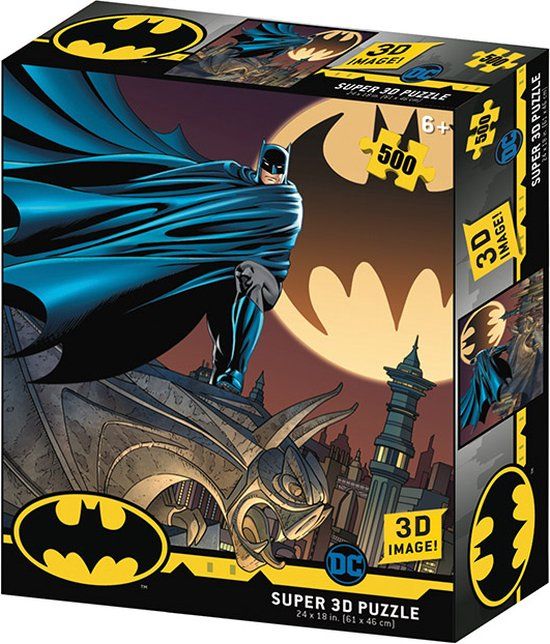 Prime 3D - DC Comics - Batman - Bat Signal 3D Puzzle - 500pc