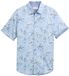 Tom Tailor Regular fit shirt met korte mouwen en palmboomprint