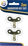 DID Clés de radiateur/clés de purge - jeu de 2x - universel - pour robinet de vidange