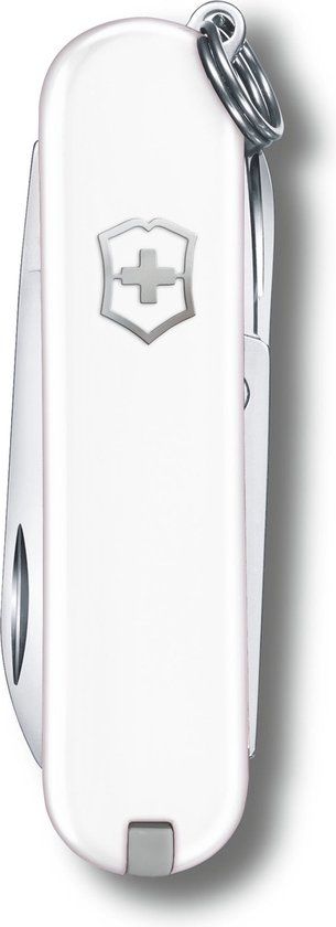Victorinox Classic SD Falling Snow - 7 functies - RVS Zakmes