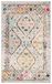 SAFAVIEH Madison Collection Boho Diamond MAD418F tapijt woonkamer en slaapkamer, 76 x 122 cm, grijs/geel