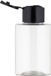 Claudius Cosmetics B.V. Lege Plastic Fles 50 ml Pet transparant - met zwarte klepdop - set van 10 stuks