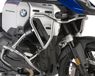 Givi TNH, protections supérieures contre les chocs, couleur: Inox