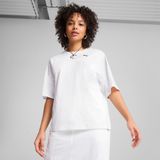 PUMA T-shirt oversize Wardrobe Essentials Femme, Vêtements, Blanc, M