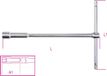 Beta Dopsleutel T-greep 17mm