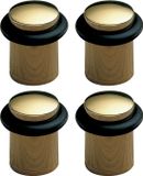 AMIG Deurstopper/deurbuffer - 4x - D20mm - inclusief schroeven - goud