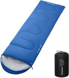 KingCamp Deken-slaapzak Oasis 250 zomer - Camping Outdoor 2,2 m lang & breed -3 °C