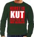 Bellatio Decorations Foute Kersttrui - Kerst is kut - groen - heren - S