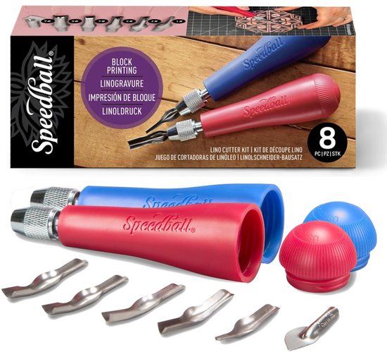 Speedball Linoleum cutter set