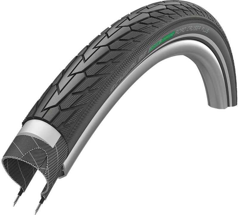 Schwalbe Unisex – volwassenen Cruiser Plus fietsband, zwart, 24x1.75
