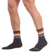 Barcode Berlin HALF SOCKS Rainbow Noire