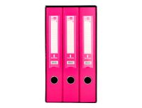 Liderpapel MD37 map Doos, Polyvinyl chloride (PVC) Zwart, Roze