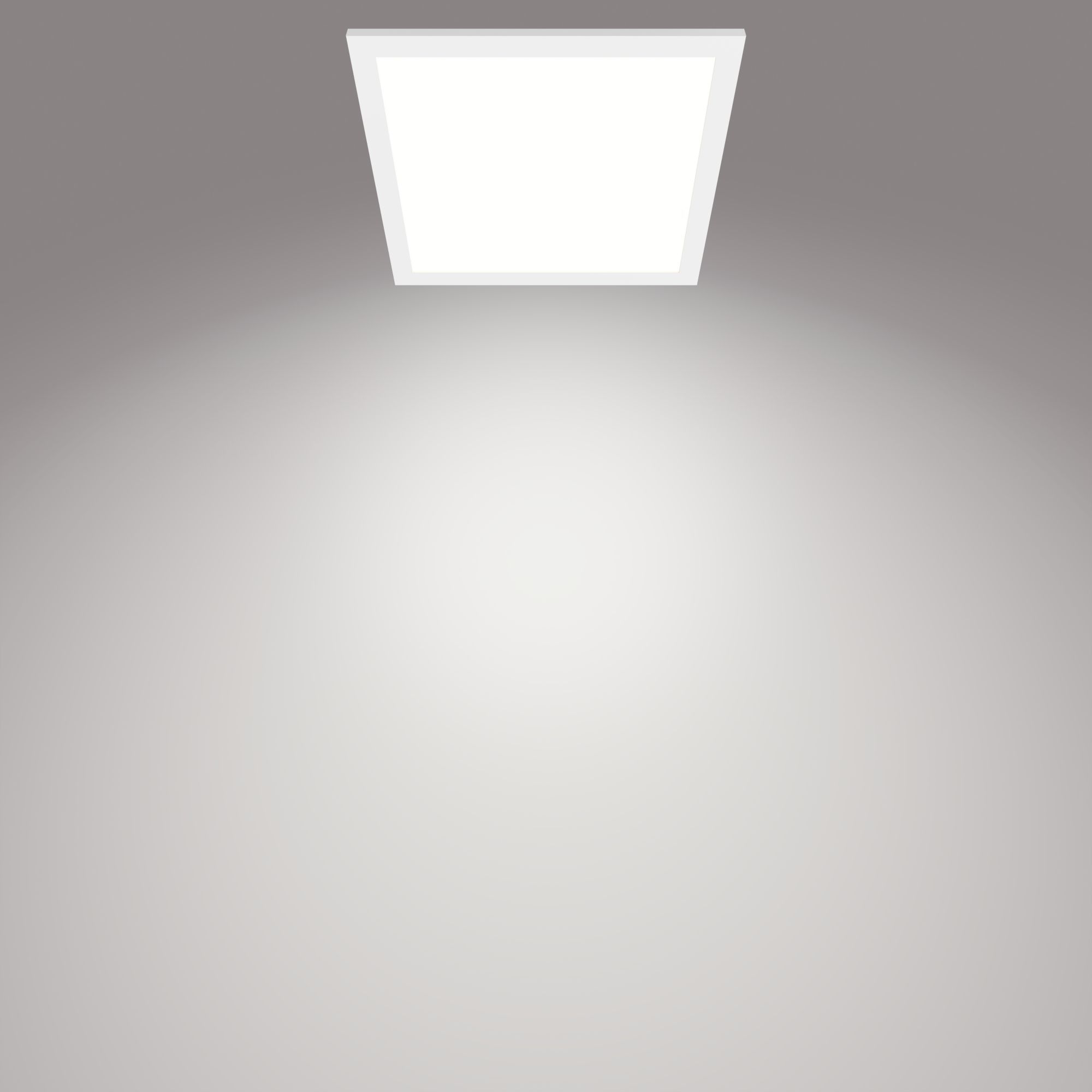 Philips Functioneel Plafondlamp - 1200 Lumen - Wit - Vierkant