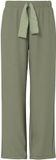 PIECES - PCCHILLI WIDE GLITTER SWEAT PANT NOOS BC - Legging - Vrouwen - Deep Lichen Green - Katoen/Polyester - XXL