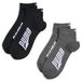 PUMA Chaussettes trois-quarts Unisexe (lot de 2), Vêtements, Noir, 35-38