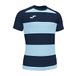 Joma L Prorugby II T-shirt met korte mouwen voor volwassenen, uniseks, marineblauw, hemelsblauw