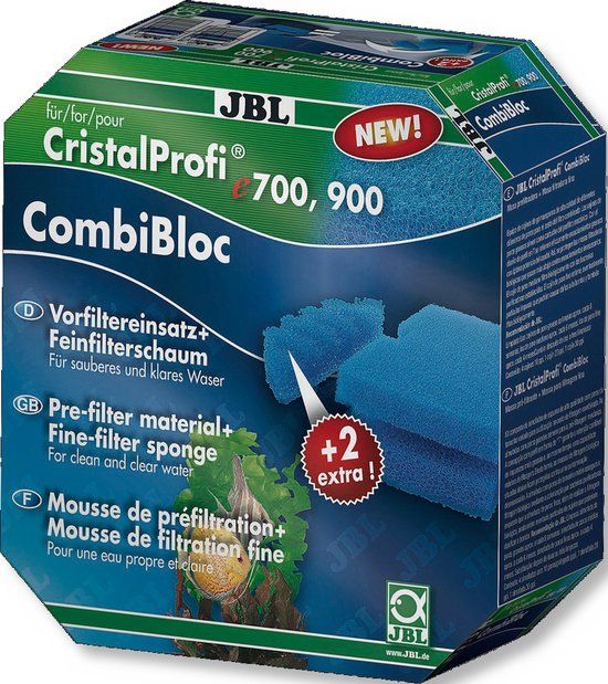 JBL CombiBloc 6015900 Set voorfilter-materiaal en schuim voor CristalProfi e filters 400/700/900