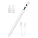 NK iPad pen 2018-2025, iPad pen met magnetische aantrekking, licht, led-display, aanraakgevoelig, 9 uur batterijduur, compatibel met iPad 6/7/8/9/10/11, Air 3/4/5/6/7, Pro 11 1/2/3/4/5, Mini 5/6/7