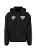 Mister Tee Mt4230-tunnel Vision Vibes Fluffy Zip Hoody Sweat à capuche Homme (lot de 1)