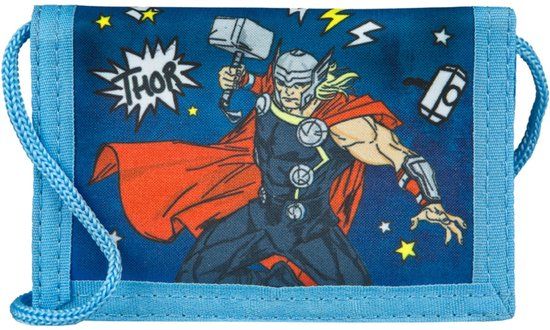 4KidsOnly Marvel Avengers Portemonnee voor Kinderen - Klittenbandportemonnee Jongens