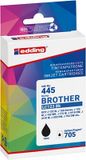 Edding EDD-445 Inktcartridge Compatibel Zwart LC123BK 705 pagina's
