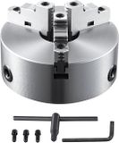 Merkloos / Sans marque Shanghaimuxinmuyeyouxiangongsi Draaischijf met 3 Zelfcentrerende Klemmen 25,4 cm