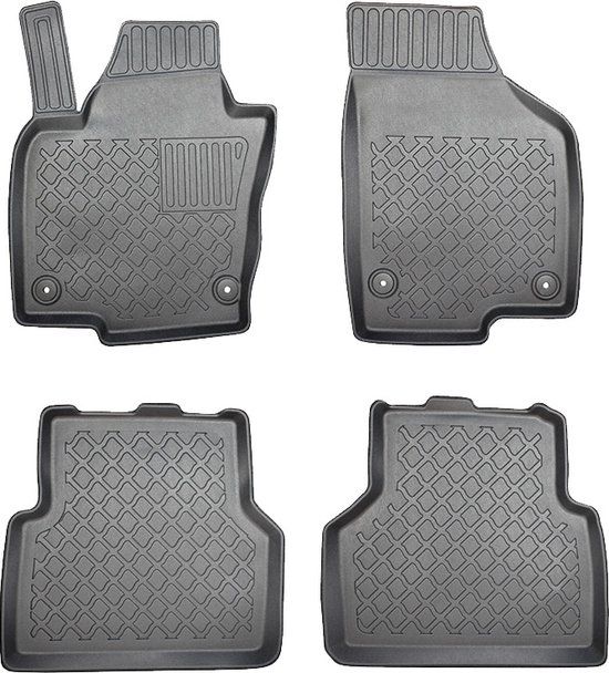 Winparts GO! Volkswagen Tiguan I SUV-5 07.2007-04.2016 Guardliner Tapis de sol zwart